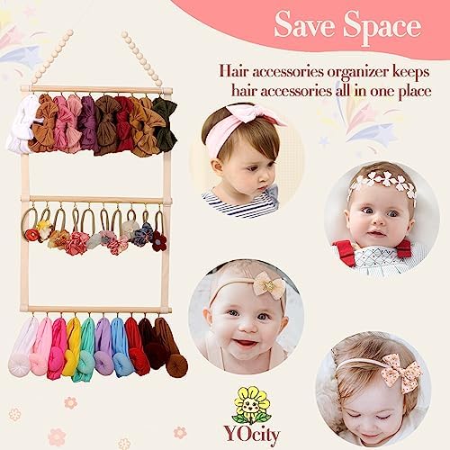 YOcity Headband Holder Organizer - Beige