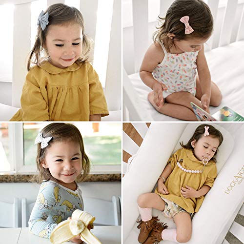 Baby Girl Hair Clips Bows Barrettes 10 Pack Set