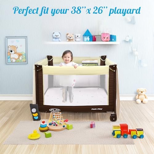 EMBRA LOVE Pack N Play Mattress 38x26x15