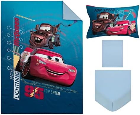 Disney Cars Piston Cup Circuit Toddler Bed Set