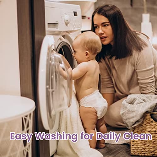 Viviland Baby Towel Set with 5 Washcloths 1