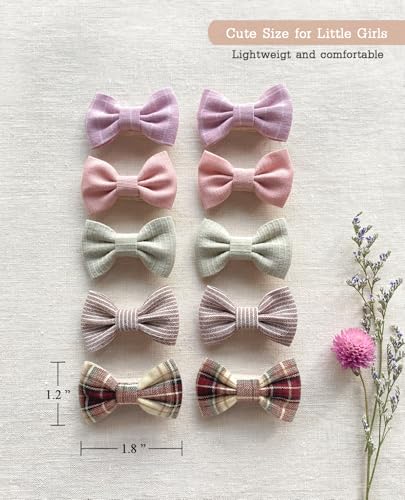 Cherssy Baby Girls Hair Bow Clips 20pcs