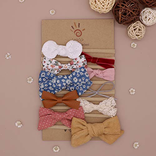 LittleJoJo Baby Girl Headbands and Bows Set