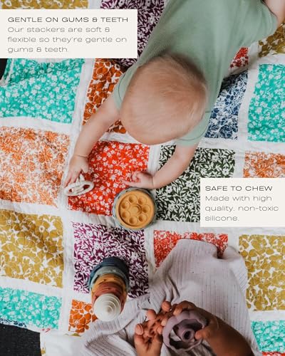 Hippypotamus Baby Stacking Teething Toy Set
