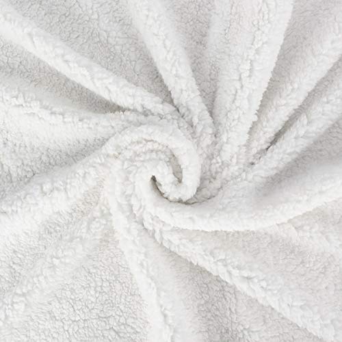 American Baby Company Heavenly Soft Chenille Sherpa Receiving Blanket
