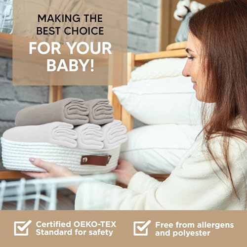 KoolerThings Organic Cotton Crib Sheets 2 Pack