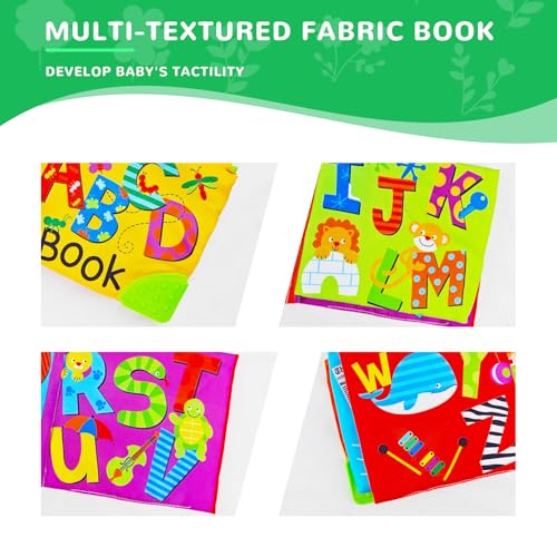 Molly Nemo Crinkle Cloth Book for Infant Baby 0-12 Months