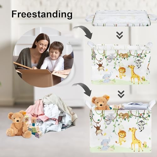 Clastyle Forest Animal Baby Storage Basket