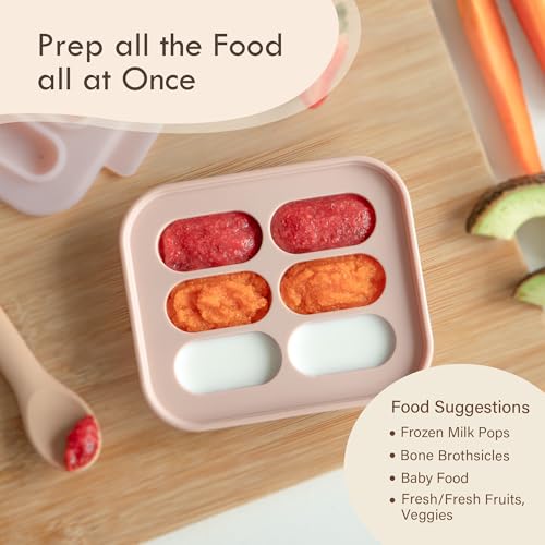 Moonkie Baby Fruit Feeder with Freezer Tray 2 Sizes BPA Free