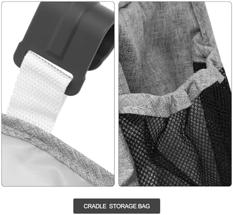 Vaguelly Cradle Hanging Storage Bag for Diapers Wipes