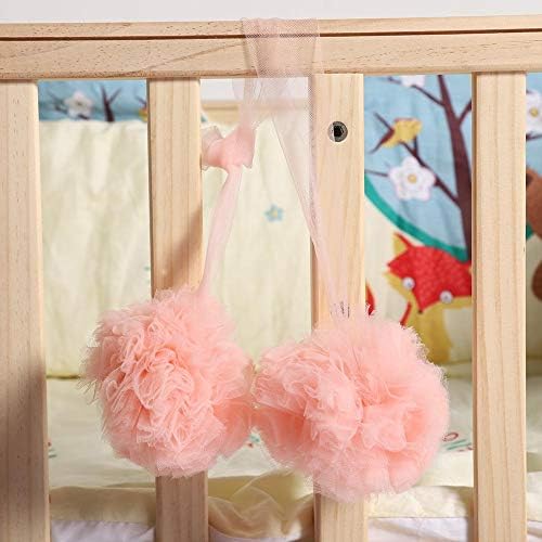 Baby Net Ball Pink Hanging Flower Bedding Accessory
