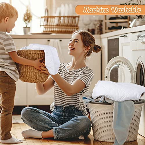 Yoofoss Waterproof Crib Mattress Protector 2 Pack