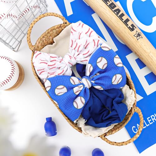 YanJie 6 Baseball Bow Headband for Girls