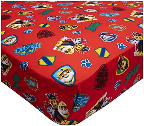Paw Patrol Sheet Set - Red Toddler Bed or Crib