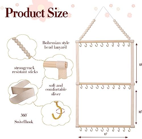 YOcity Headband Holder Organizer - Beige