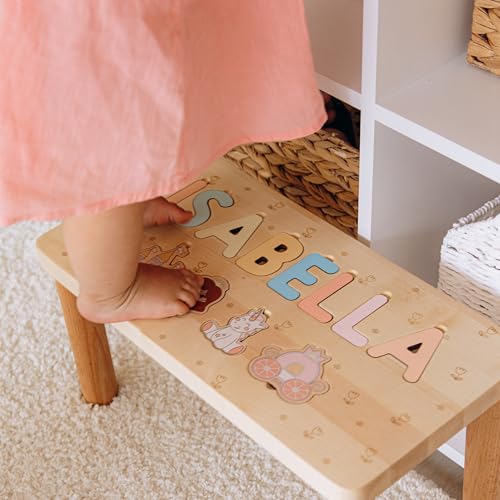 Step Stool for Kids with Name Engraving