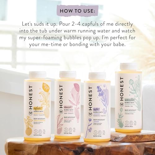 The Honest Company Foaming Bubble Bath - Citrus Vanilla Refresh 12 fl oz 1