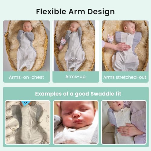 KIDIRA Arms Up Swaddle Newborn 1-3 Months 5-13lb