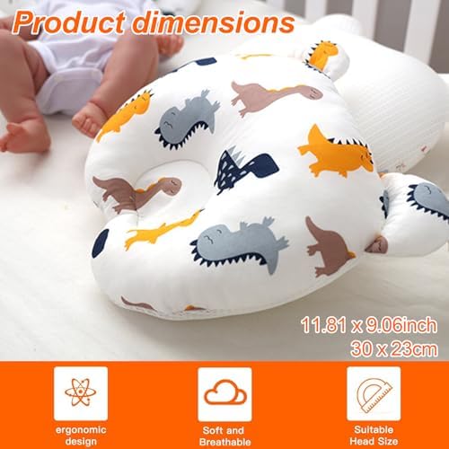 ParkistStar Baby Breathable Travel Pillow with Bear Shape