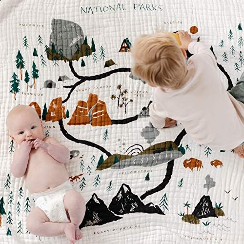 Clementine Kids Reversible National Parks Quilt