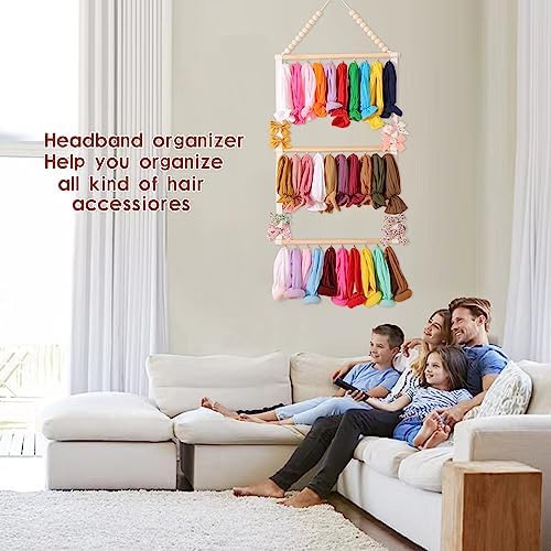 YOcity Headband Holder Organizer - Beige