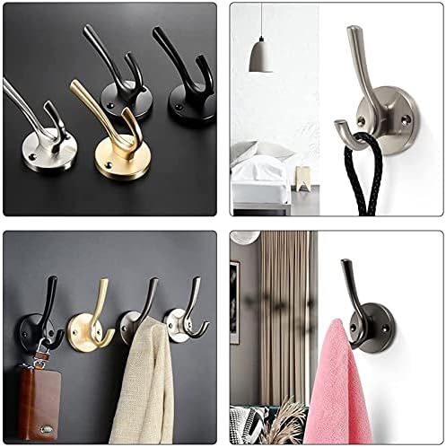 LEVINE 6 Pack Heavy Duty Wall Hooks