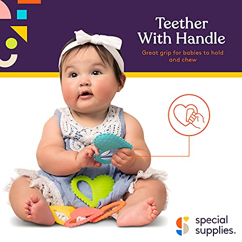 Special Supplies Teether Spoon Dual Use for Babies