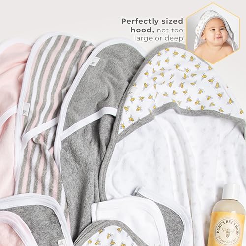 Burts Bees Baby Organic Cotton Hooded Towels 2-Pack 1