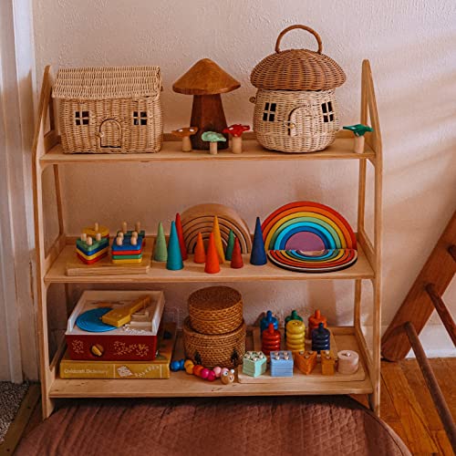Enjoy The Wood Kids Open Shelf - Natural Large