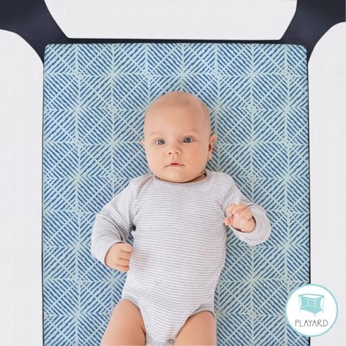 The Peanutshell 3-Pack Playard Sheets - Sealife Design