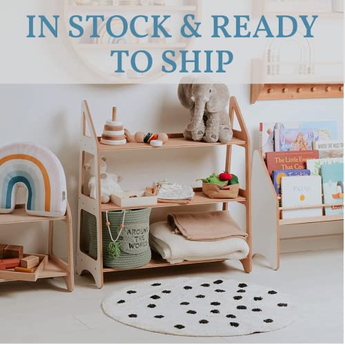 Enjoy The Wood Kids Open Shelf - Natural Large