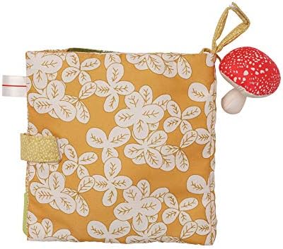Deer One Soft Activity Crinkle Book with Squeaker and Mirror