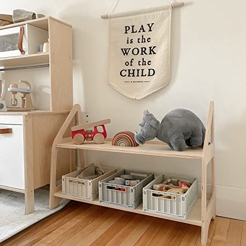Enjoy The Wood Kids Open Shelf - Natural Large