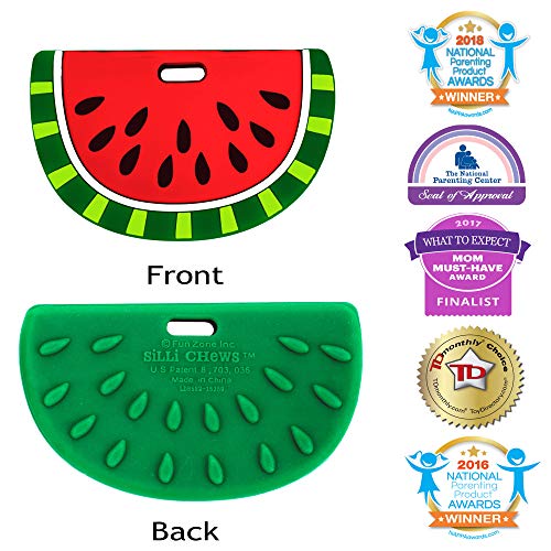 Silli Chews Watermelon Teether for Babies BPA Free