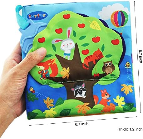 Teytoy Infant Soft Book for 0-3 Months