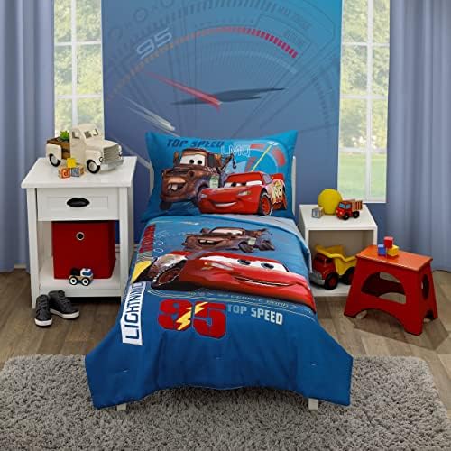 Disney Cars Piston Cup Circuit Toddler Bed Set