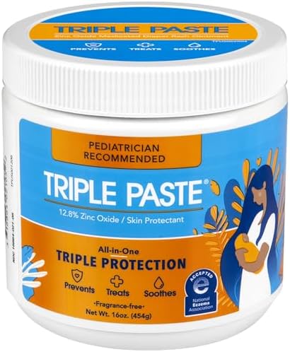 Triple Paste Diaper Rash Cream 16 Oz Tub