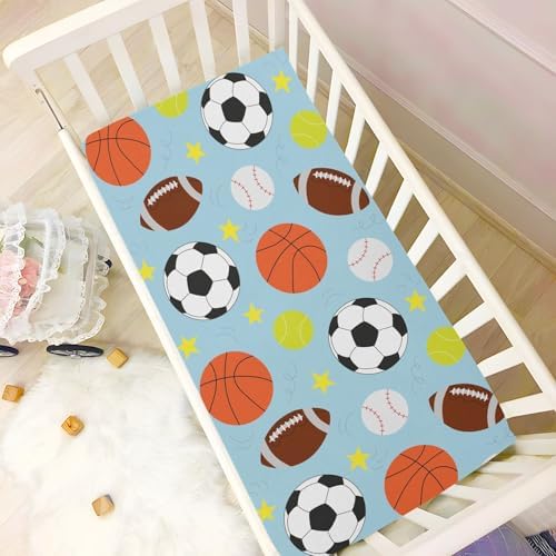 KICPOAY Playard Sheets for Baby Toddler