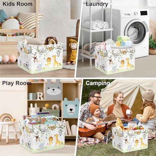 Clastyle Forest Animal Baby Storage Basket