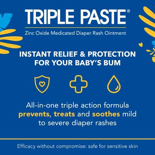 Triple Paste Diaper Rash Cream 16 Oz Tub