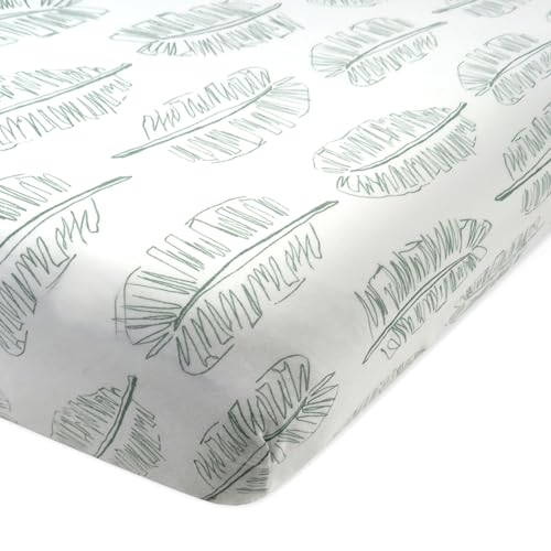 HonestBaby Organic Cotton Crib Sheet Set - Navy One Size