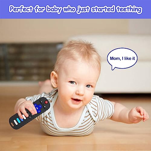ROBBEAR Baby Teething Toy with TV Remote Shape