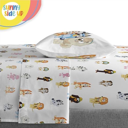 Sunny Side Up Bluey Friends Toddler Bedding Set