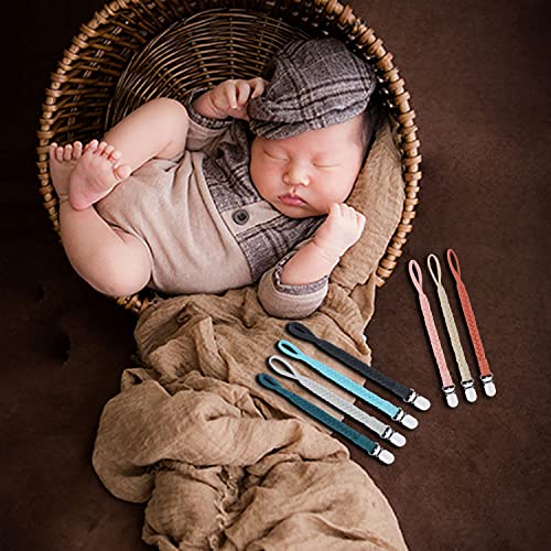 TIMPHO Pacifier Clips Handmade Braided Holder for Baby