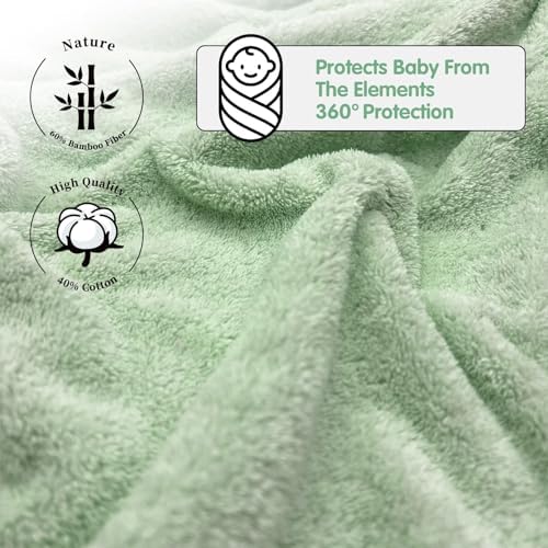 TMIELYBS 4Pack Hooded Baby Towels with Hood