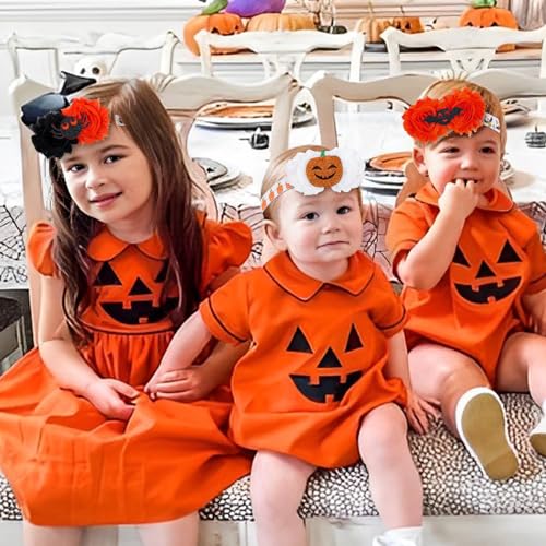 YanJie Halloween Baby Girls Headbands Set