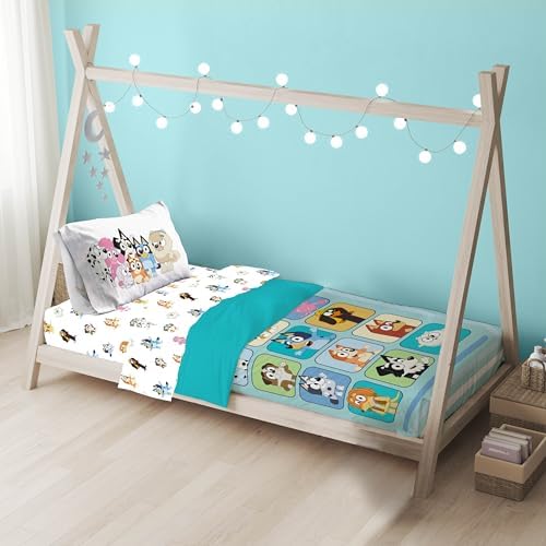 Sunny Side Up Bluey Friends Toddler Bedding Set