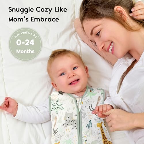 Yoofoss Baby Sleep Sack 6-12 Months 100 Cotton 05 TOG