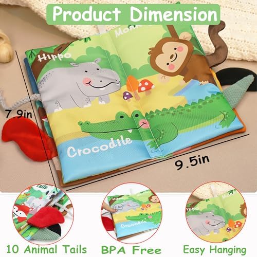 Christmas Stocking Stuffers Baby Learning Toys 10 Animal Themes