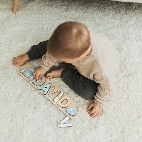 Personalized Wooden Name Puzzle for Baby